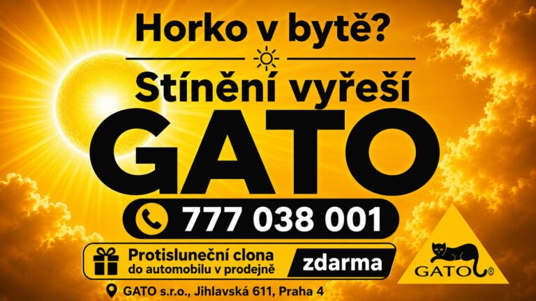 Venku horko? Doma chládek!